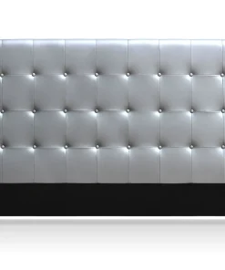 Tête de lit Luxor 180cm Argent