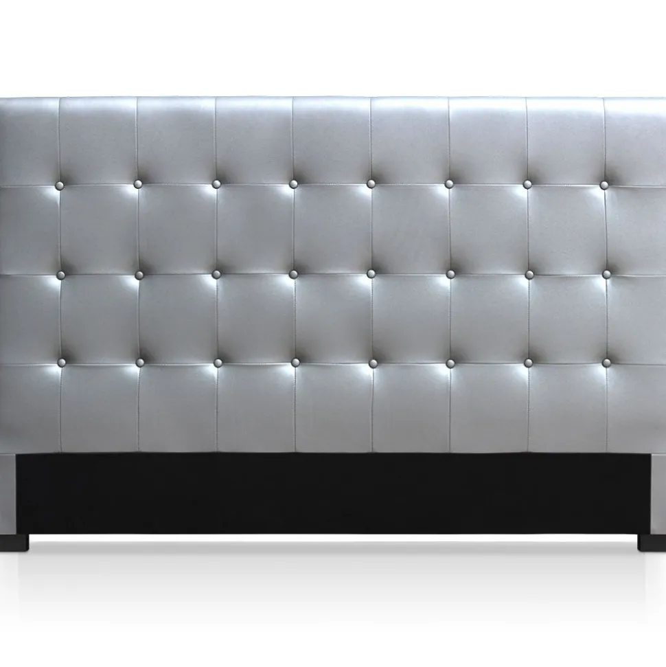 Tête de lit Luxor 180cm Argent