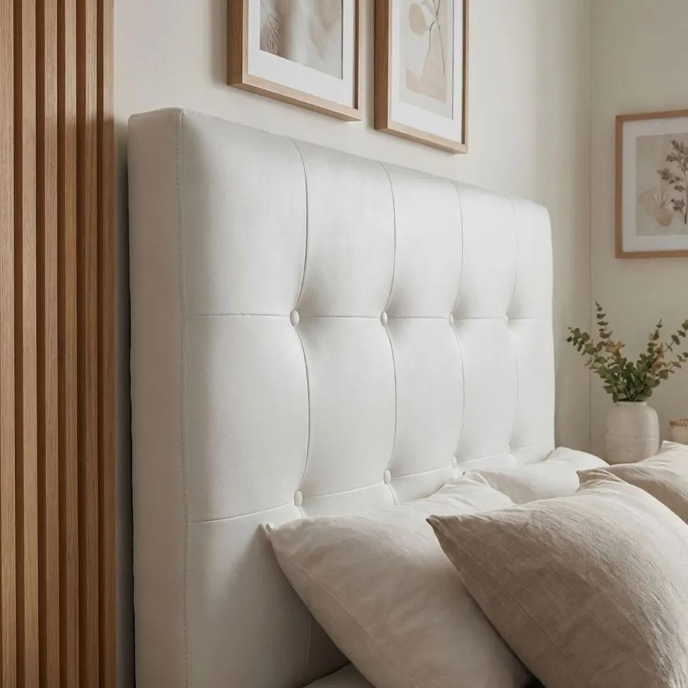 Tête de lit Luxor 90cm Blanc