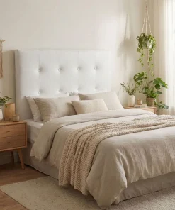 Tête de lit Luxor 90cm Blanc