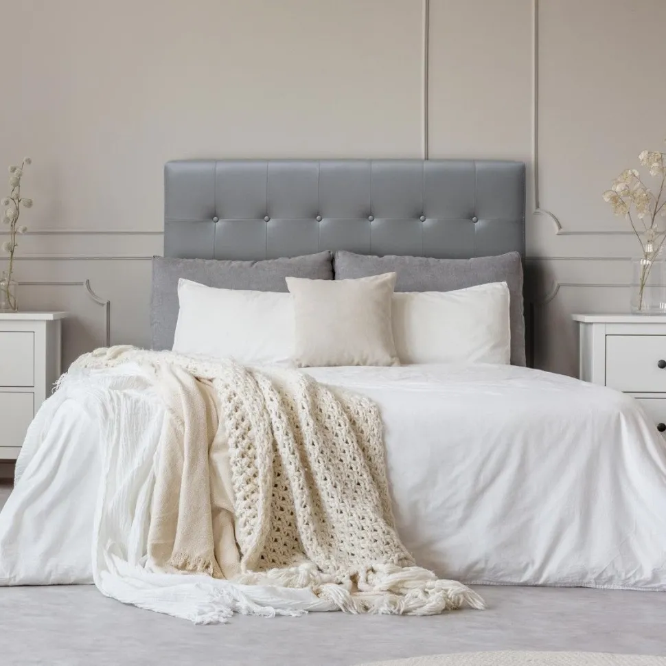Tête de lit Luxor 140cm Gris