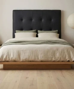Tête de lit Luxor 90cm Noir