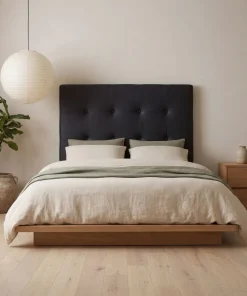 Tête de lit Luxor 90cm Noir