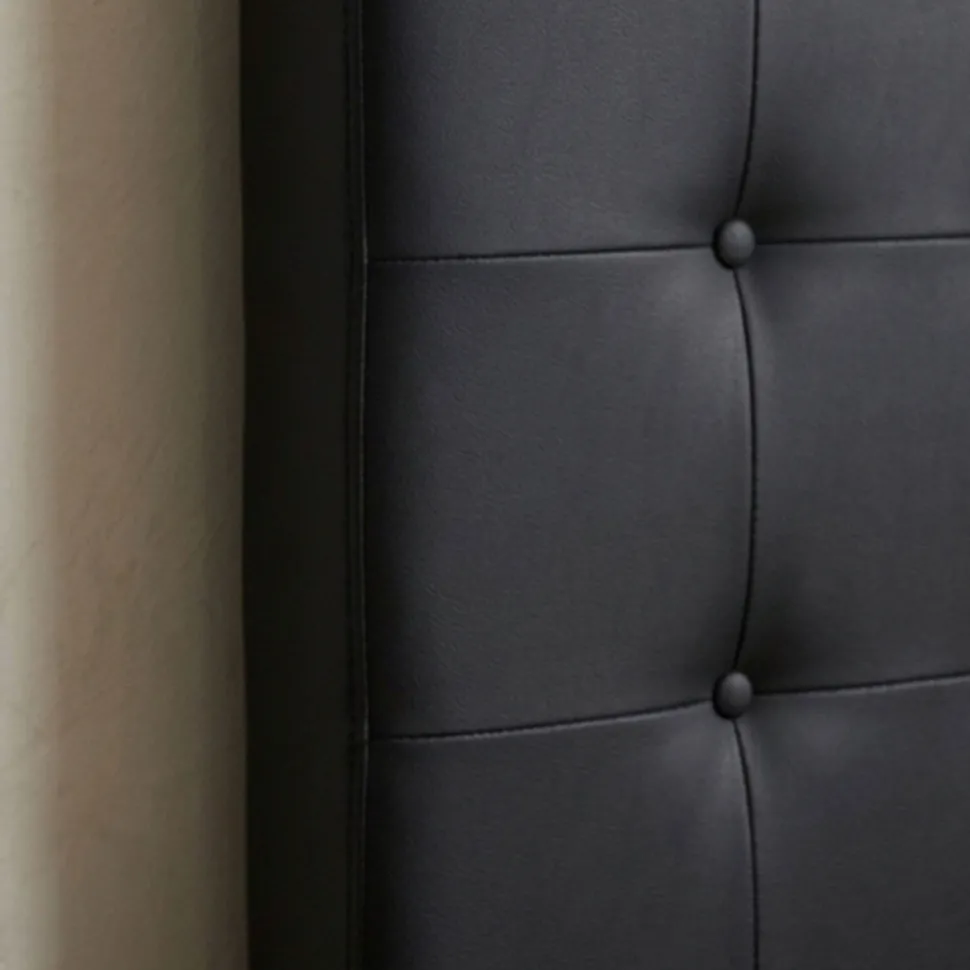 Tête de lit Luxor 90cm Noir
