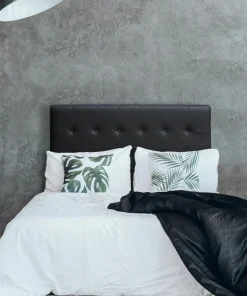 Tête de lit Luxor 140cm Noir