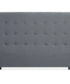 Tête de lit Luxor 160cm Tissu Gris
