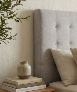 Tête de lit Luxor 160cm Tissu Beige