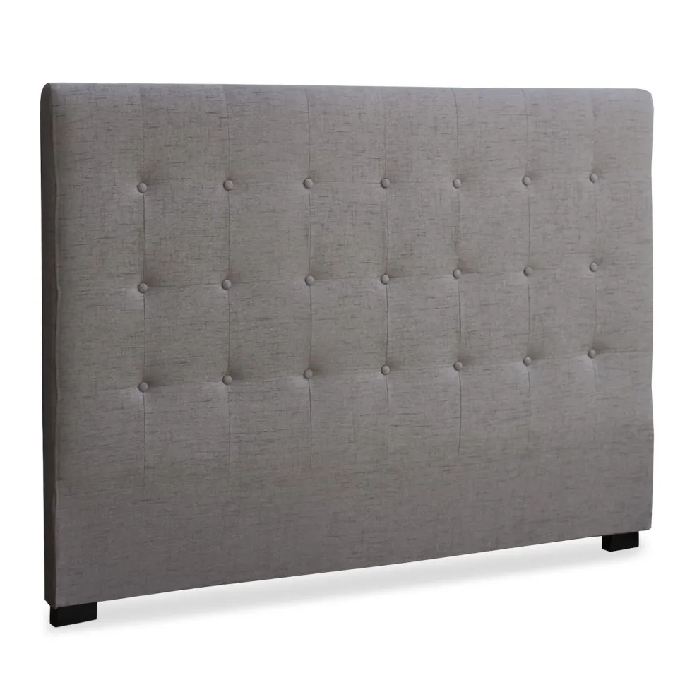 Tête de lit Luxor 160cm Tissu Taupe