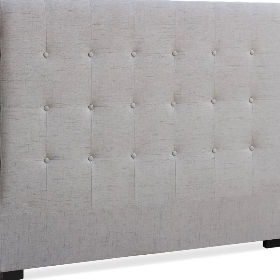 Tête de lit Luxor 140cm Tissu Beige