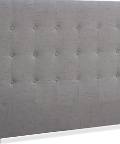 Tête de lit Luxor 140cm Tissu Taupe