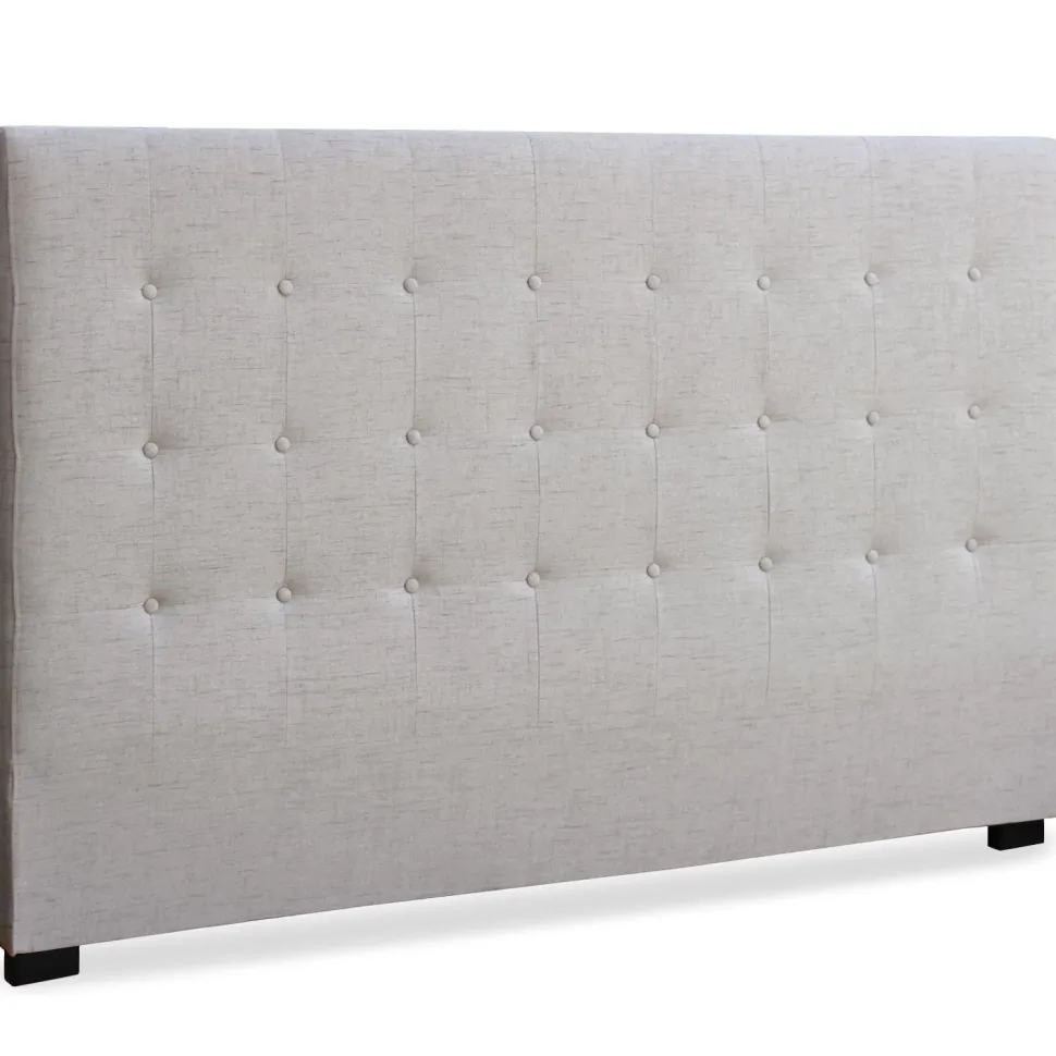 Tête de lit Luxor 180cm Tissu Beige