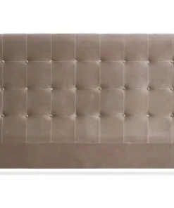 Tête de lit Luxor 180cm Velours Taupe