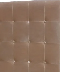 Tête de lit Luxor 160cm Velours Taupe