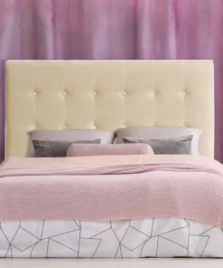 Tête de lit Luxor 160cm Velours Beige