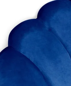 Tête de lit Mermaid 180 cm Velours Bleu