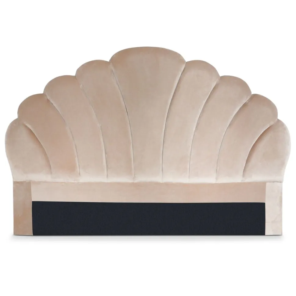 Tête de lit Mermaid 160 cm Velours Taupe
