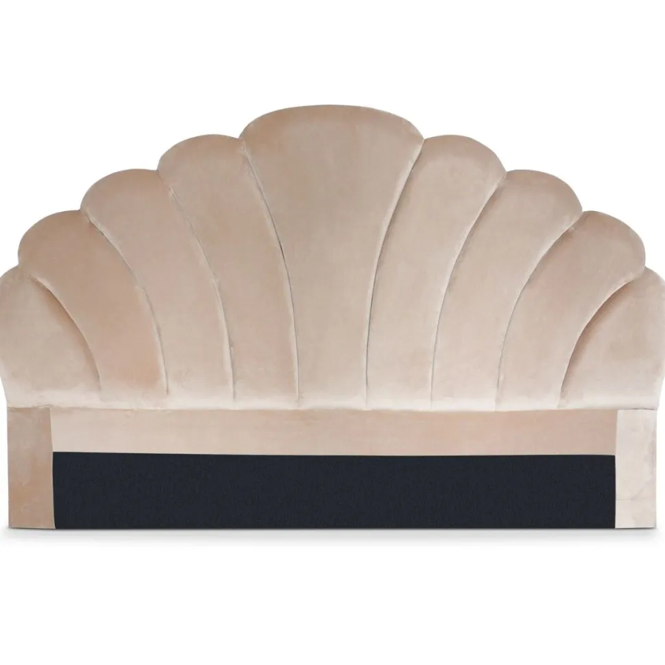 Tête de lit Mermaid 180 cm Velours Taupe