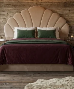 Tête de lit Mermaid 180 cm Velours Taupe