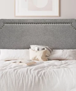 Tête de lit Milana 140cm Tissu Taupe