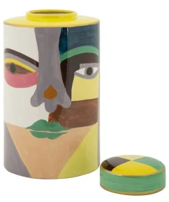 Vase artistique cubiste Piccassy Multicolore