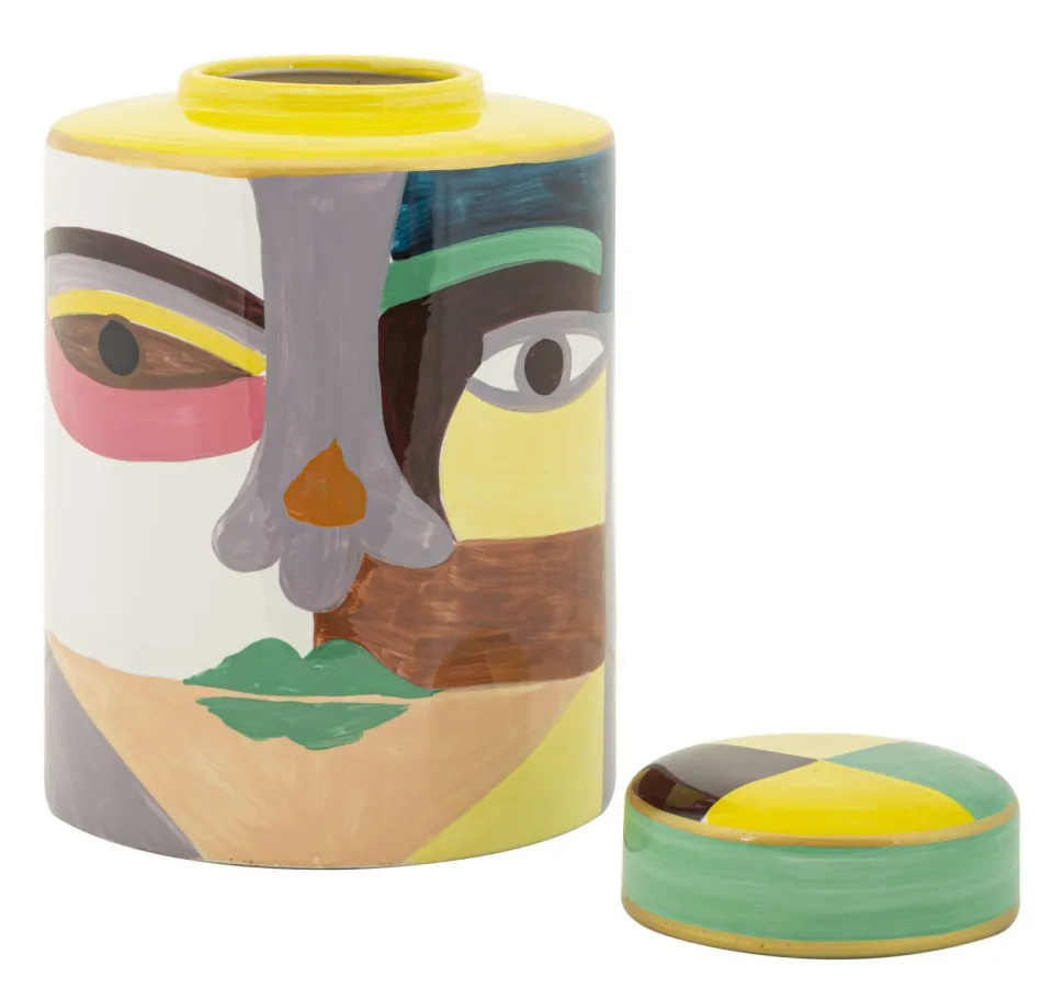 Vase design artistique coloré Piccassy