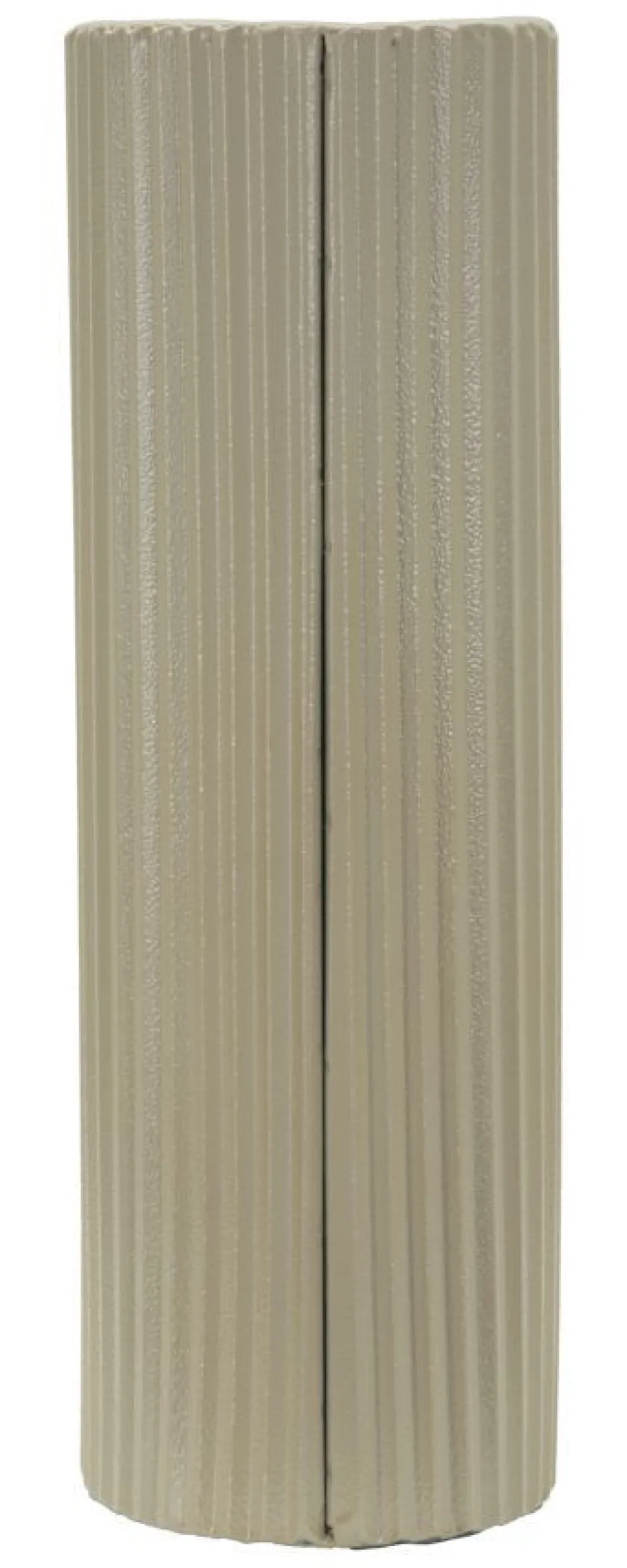 Vase design ondulé finition mate