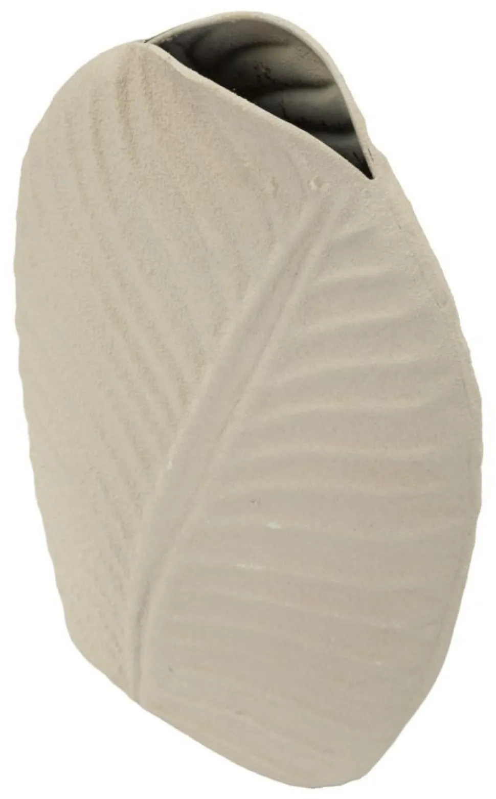 Vase Dune effet Sable surface Feuillue