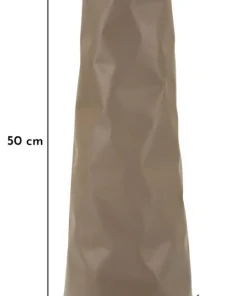 Vase moderne irrégulier Norimberga finition beige