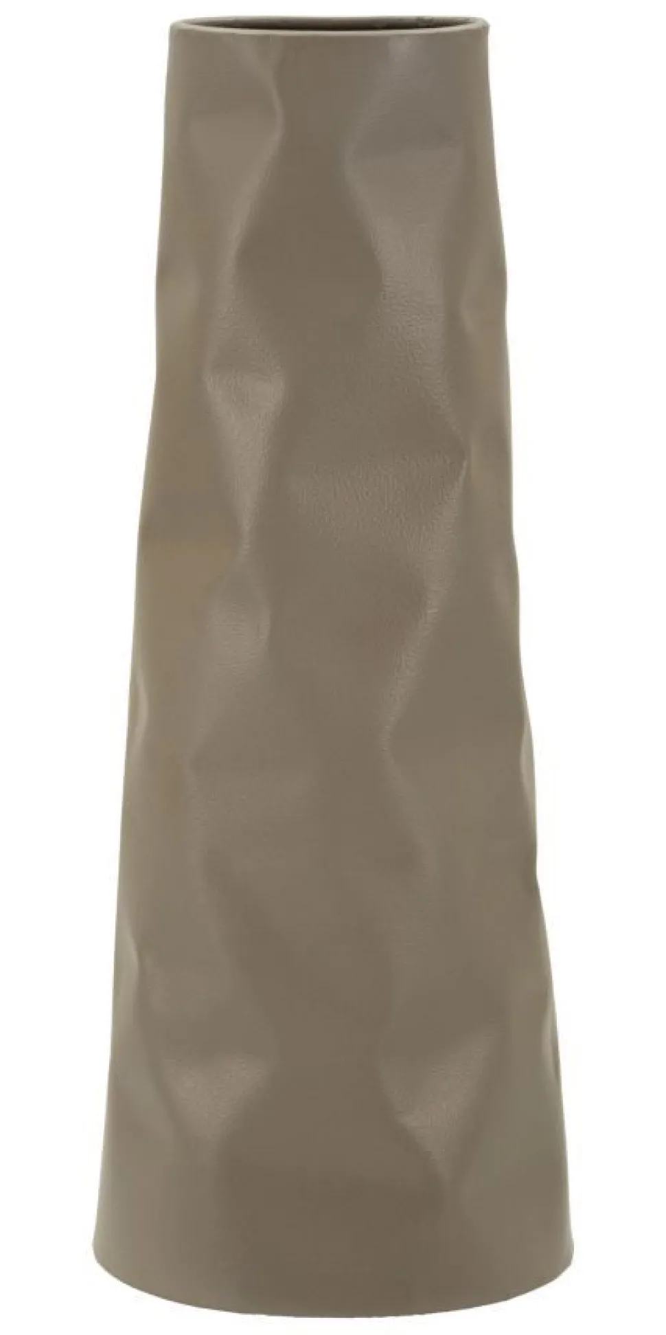 Vase moderne irrégulier Norimberga finition beige