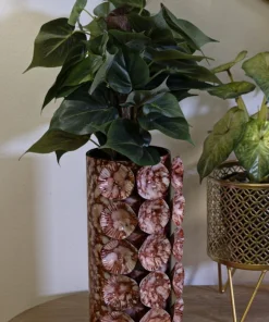 Vase rouge design original