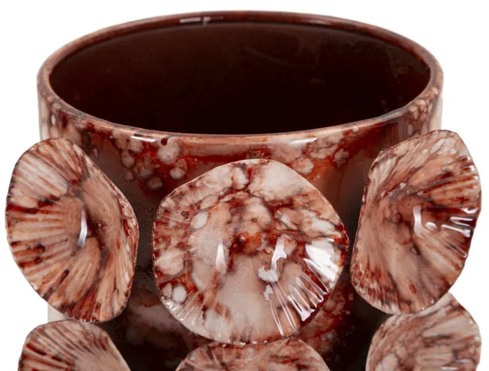 Vase rouge design original