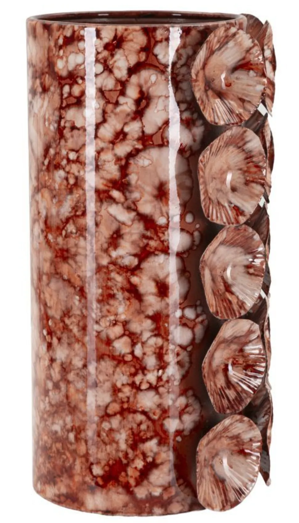 Vase rouge design original