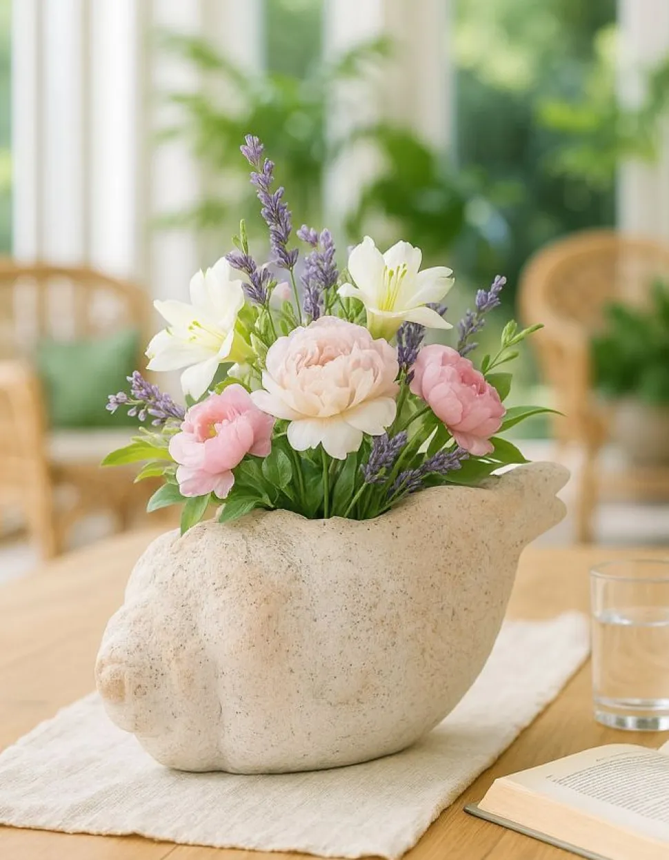 Vase Sable Coquillage