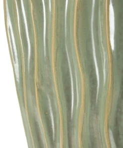 Vase sinueux finition brillante couleur neutre