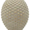 Vase sphérique en relief effet bijou