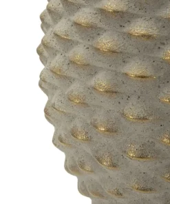 Vase sphérique en relief effet bijou