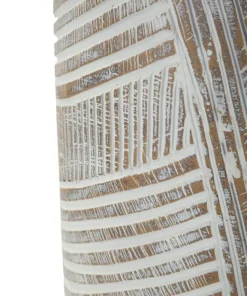 Vase Woodey Résine effet Bois