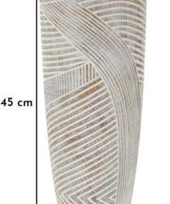 Vase Woody Résine effet Bois