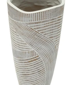 Vase Woody Résine effet Bois