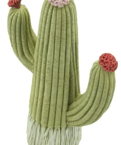 Végétation décorative Cactus Stons vert avec fleurs colorées