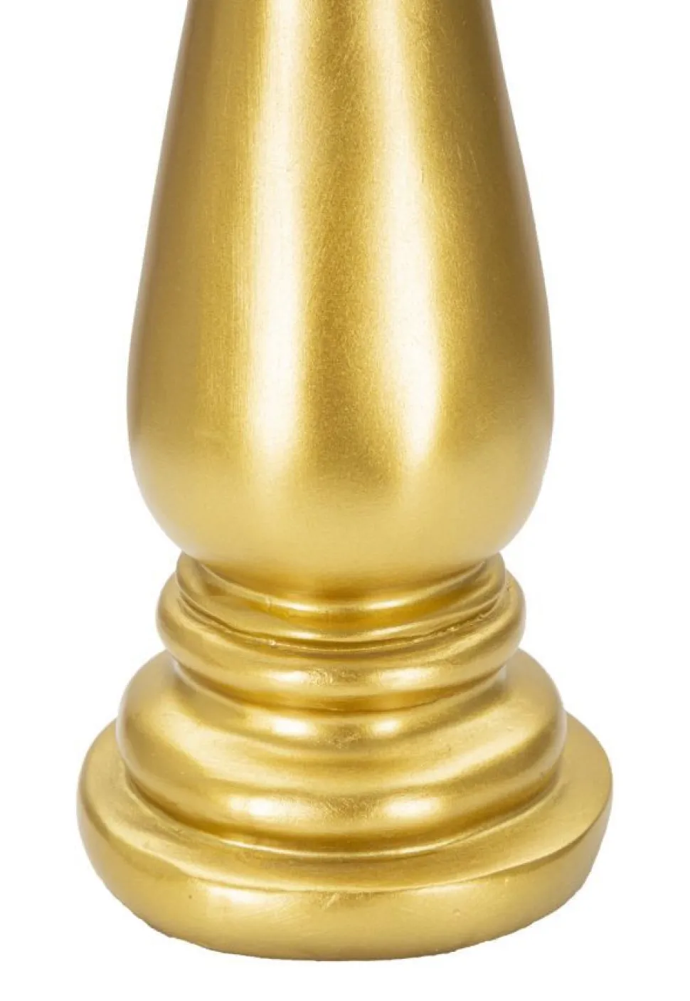 Évêque d'échecs Polyrésine Doré décorations Noires